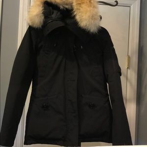 canada goose long black coat canada goose long black coat